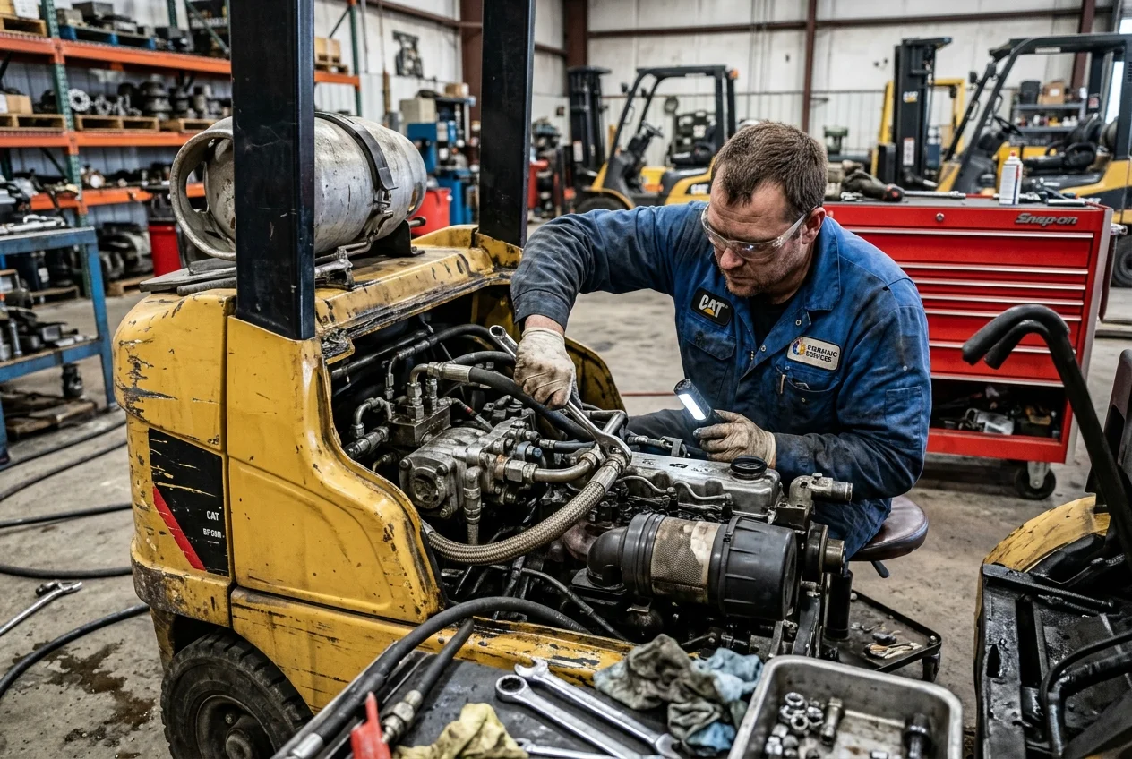 Forklift Motor ve Hidrolik Revizyonu